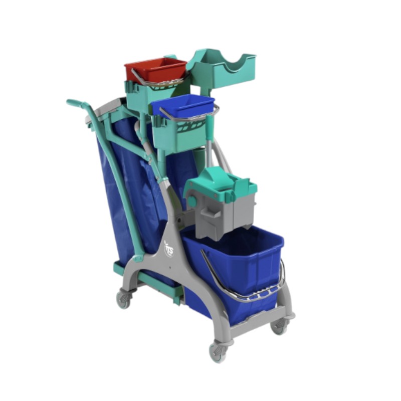 Schoonmaakwagen - Nick Star 118 - Met pers & emmer 15 l